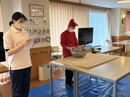 手打ちそば 実演